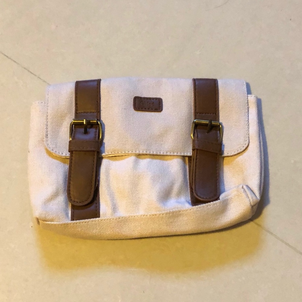 Chloe Parfum Cream and Brown Bag